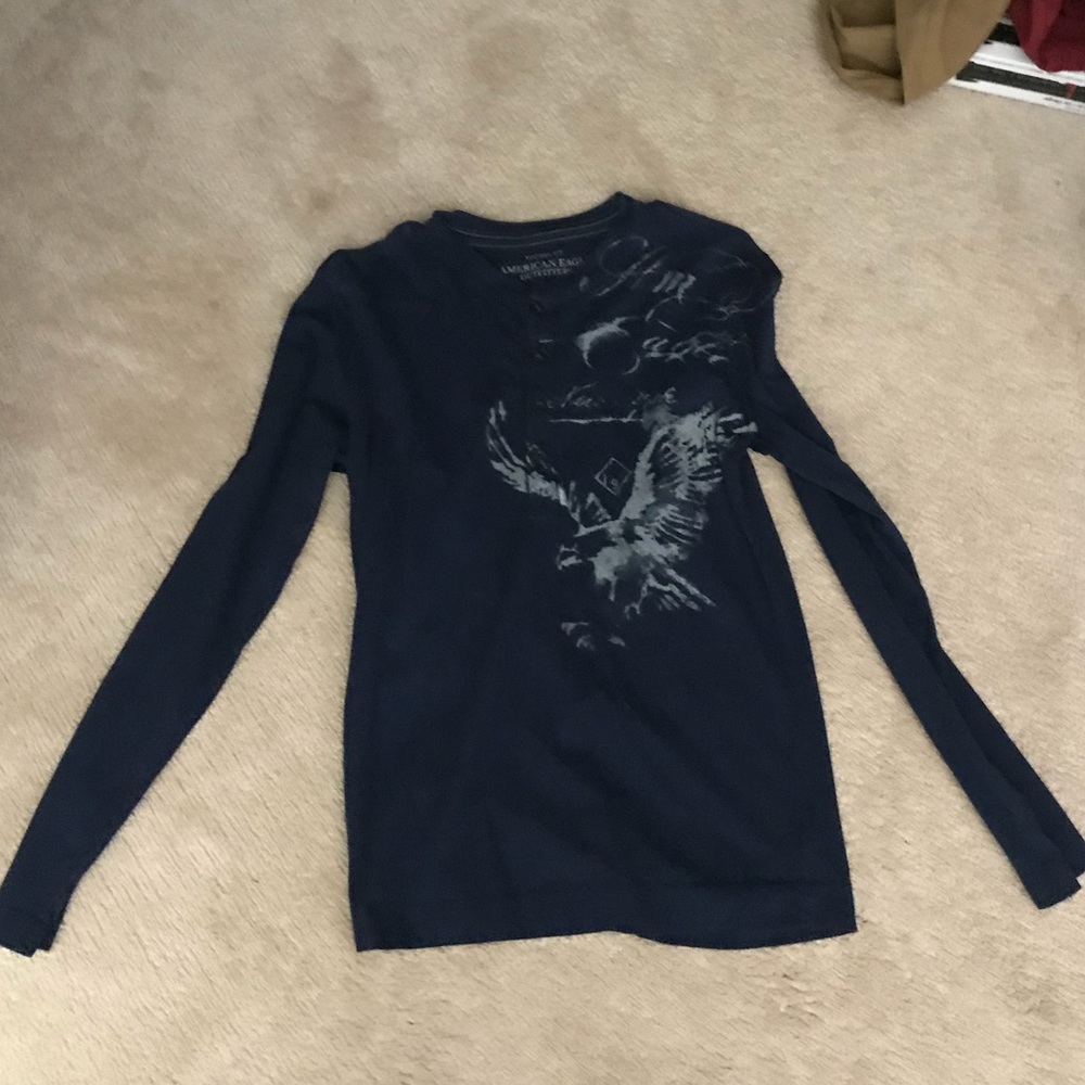 Men’s Small American Eagle Long Sleeve button down